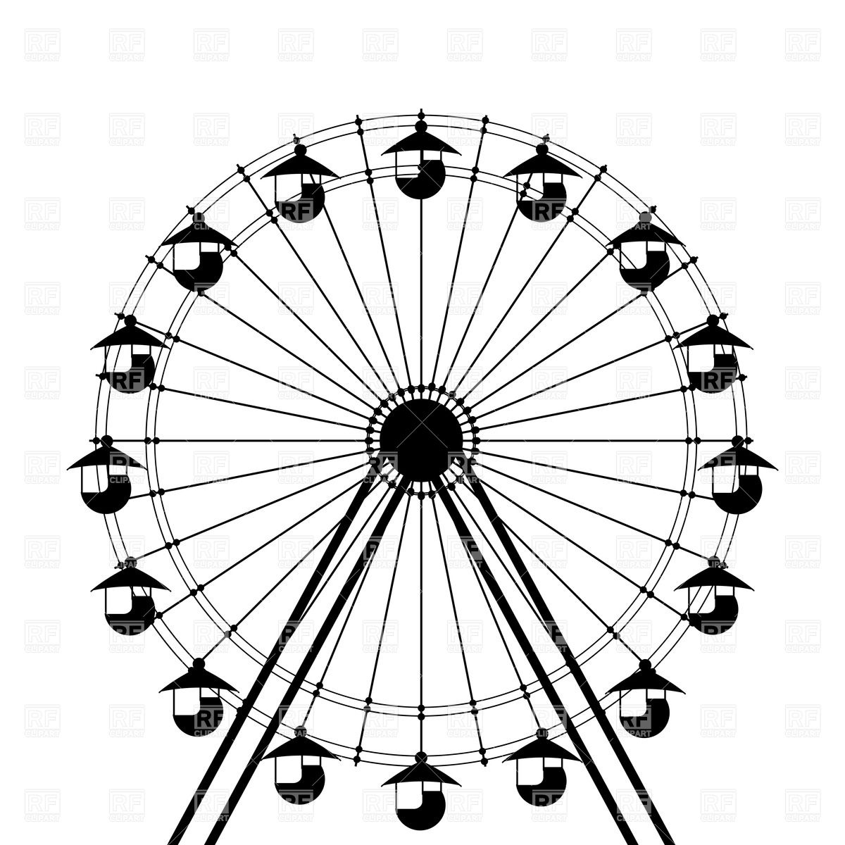 Free Ferris Wheel Clipart Pictures - Clipartix