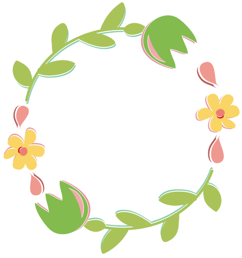 spring wreath clipart - photo #2