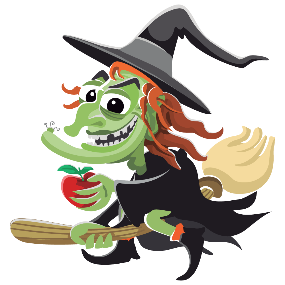 clipart cartoon witches - photo #31