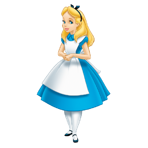 free clipart images of alice in wonderland - photo #21