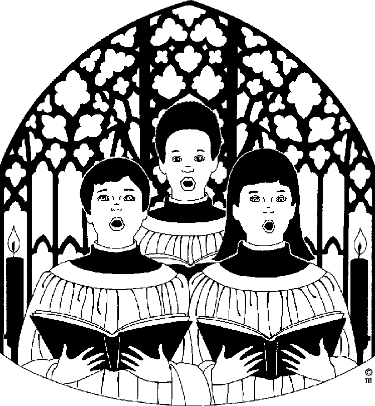 church choir clipart - photo #36