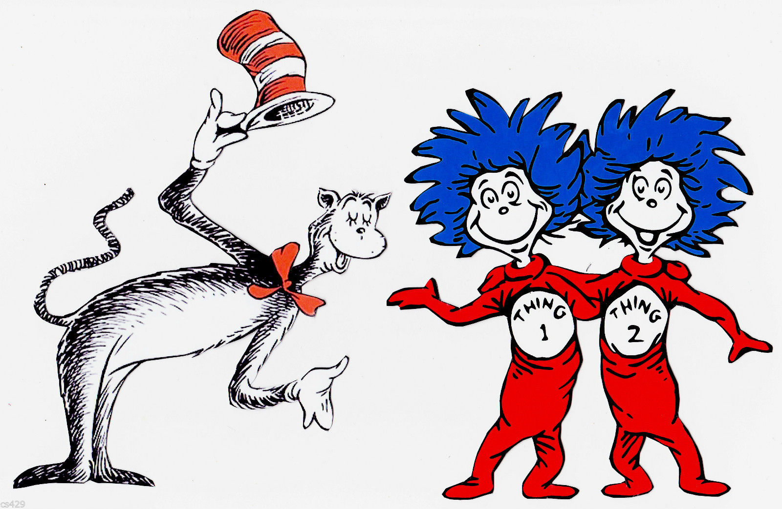 dr. seuss clip art cat in the hat - photo #20