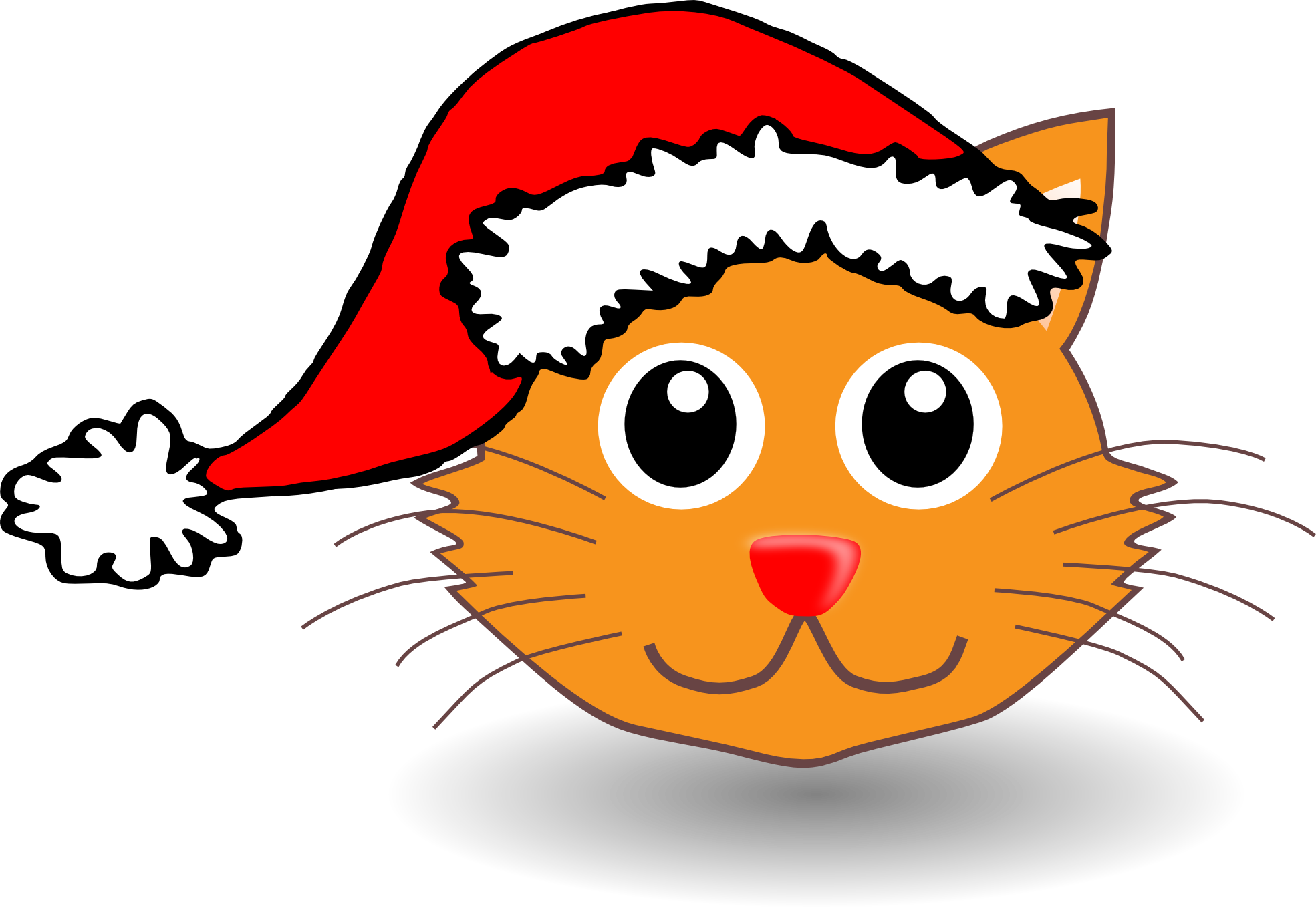 free cat in the hat clipart - photo #44
