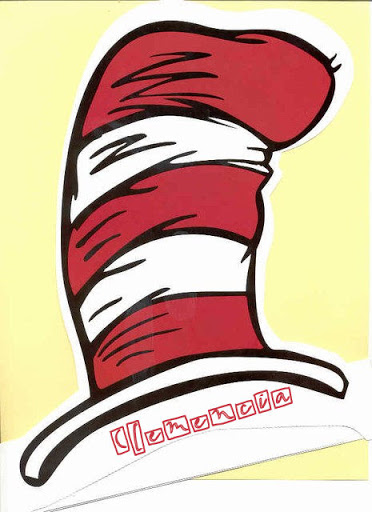 free clip art cat in the hat - photo #19