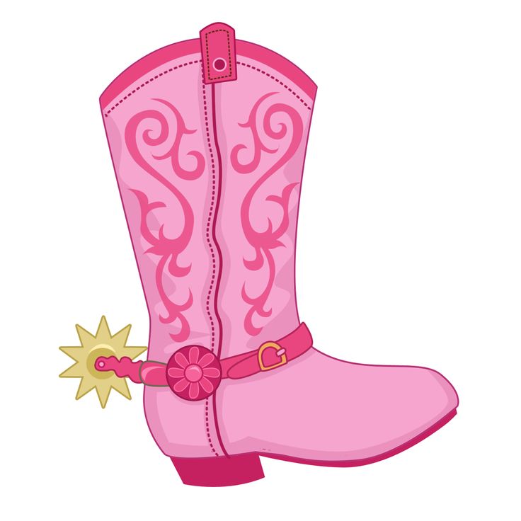 clipart cowgirl boots - photo #29