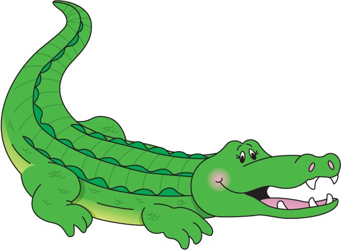 free baby alligator clipart - photo #4