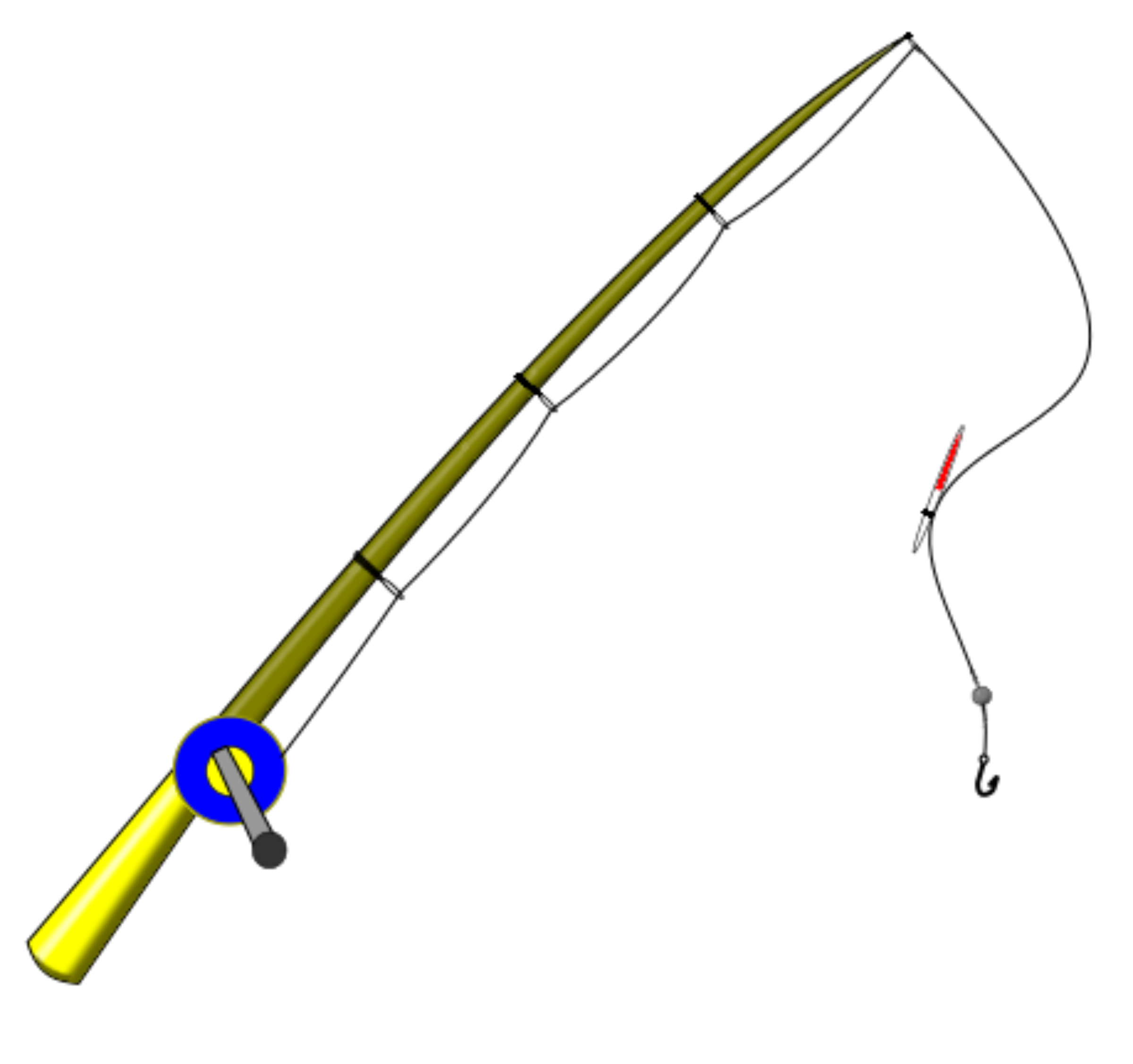 clipart fishing rod - photo #8