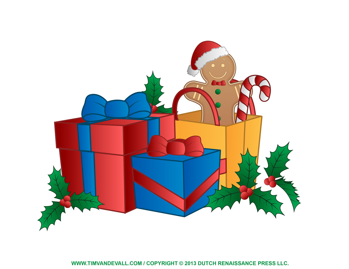Free christmas present clipart the cliparts Clipartix
