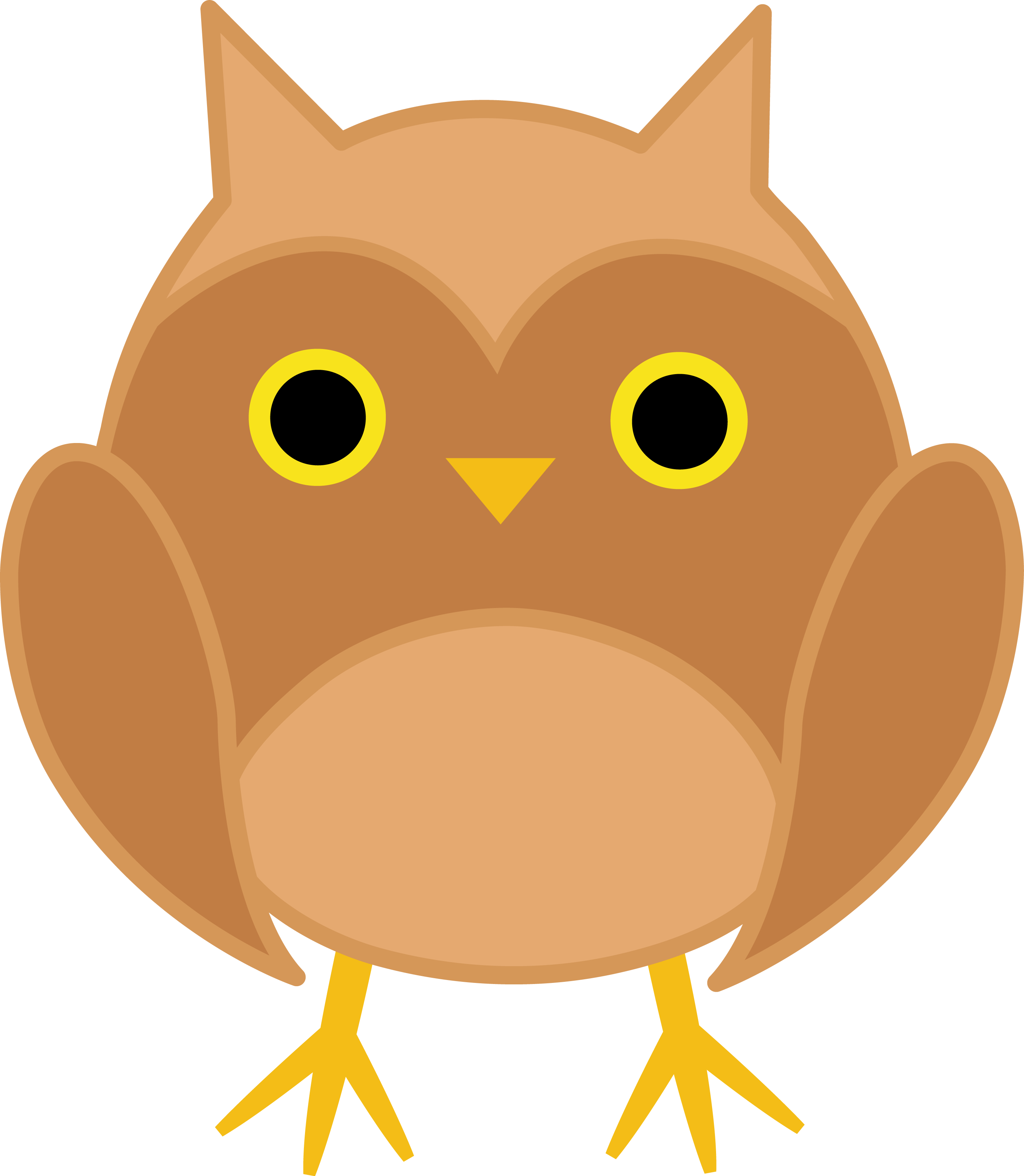 owl vector clipart free - photo #6