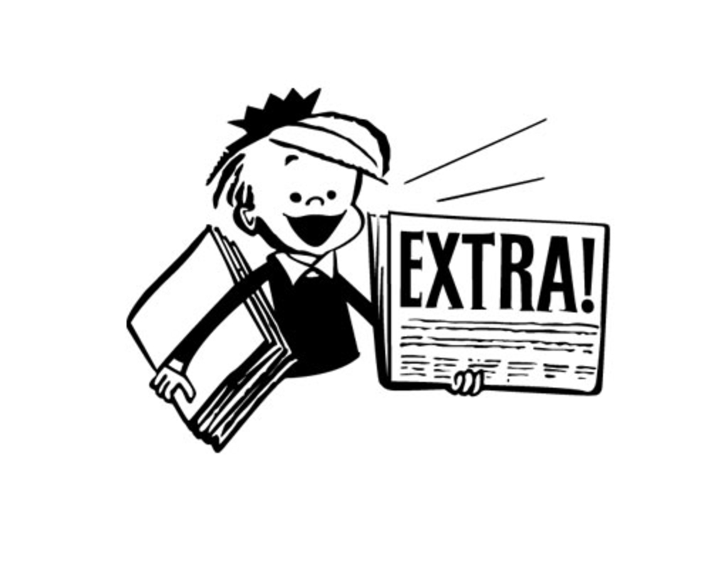 free animated newspaper clipart - photo #16