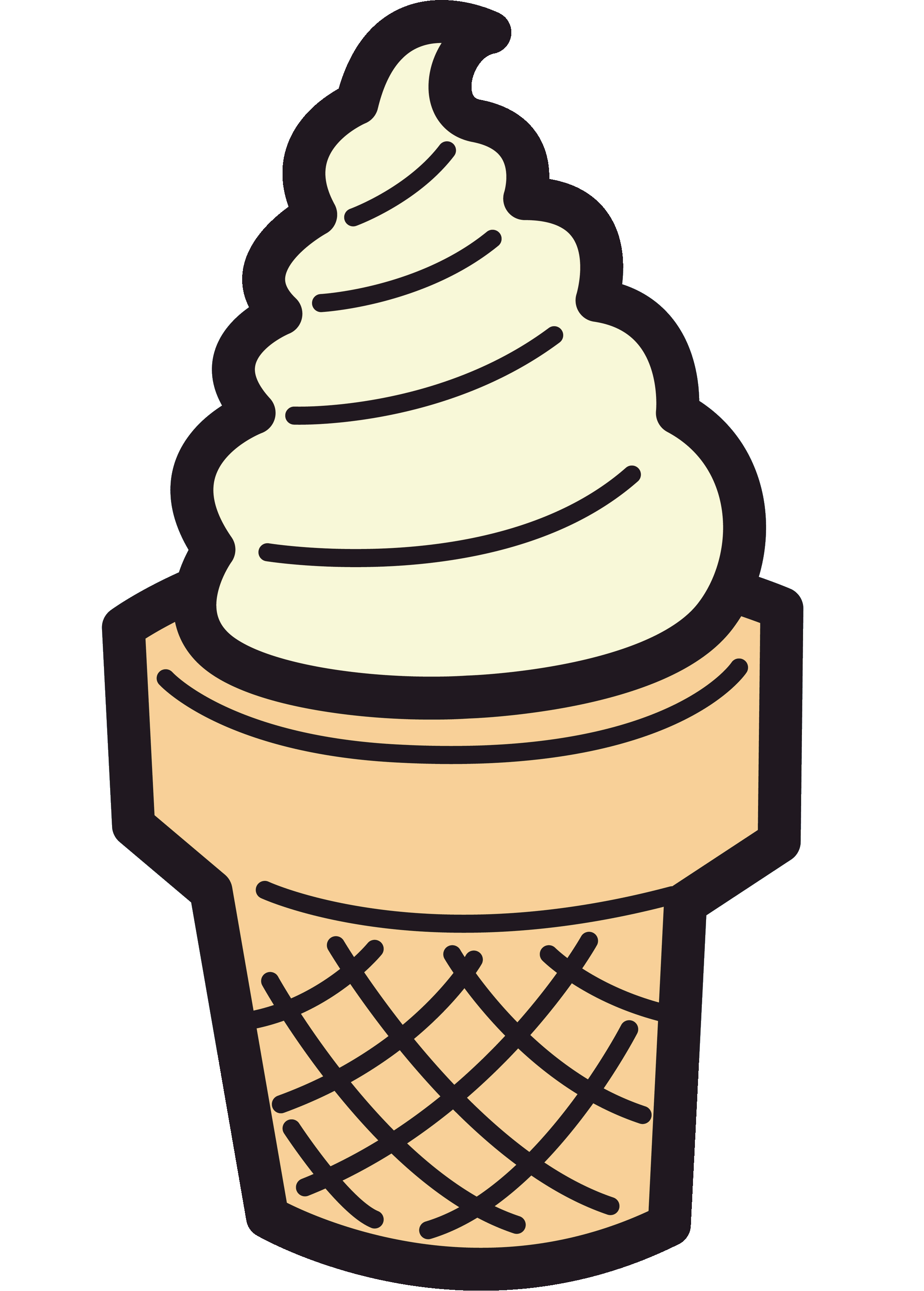 Ice Cream Cone Clipart Free Images 4 Clipartix