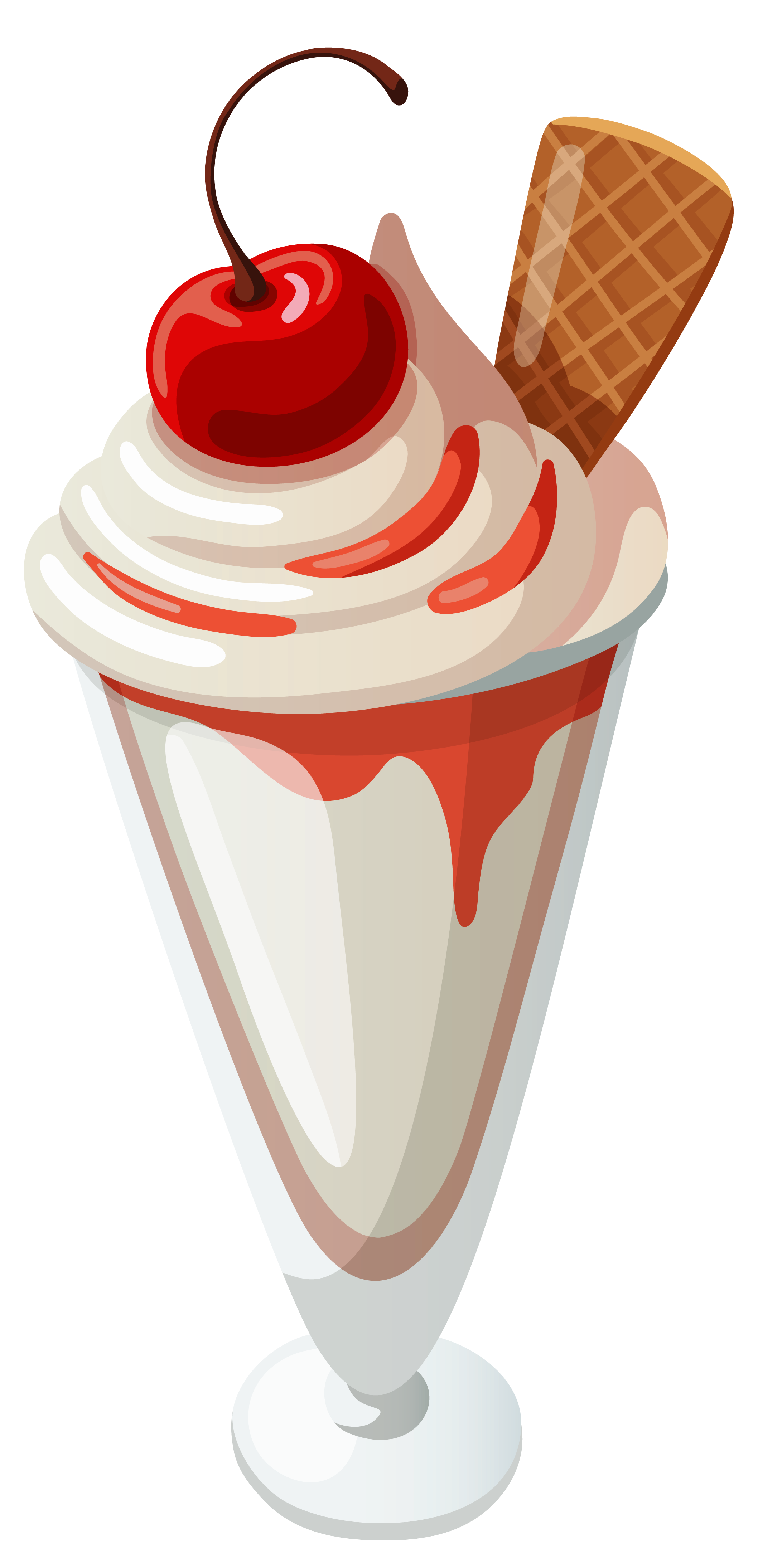 free clipart of ice cream sundae - photo #17