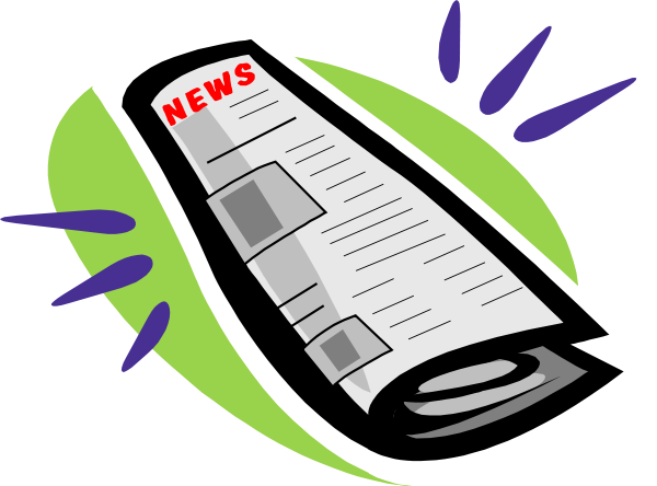 free animated newspaper clipart - photo #29
