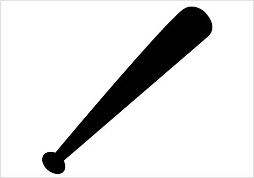 free clip art of baseball bat - photo #43