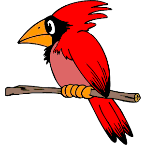 free cardinal baseball clipart - photo #35