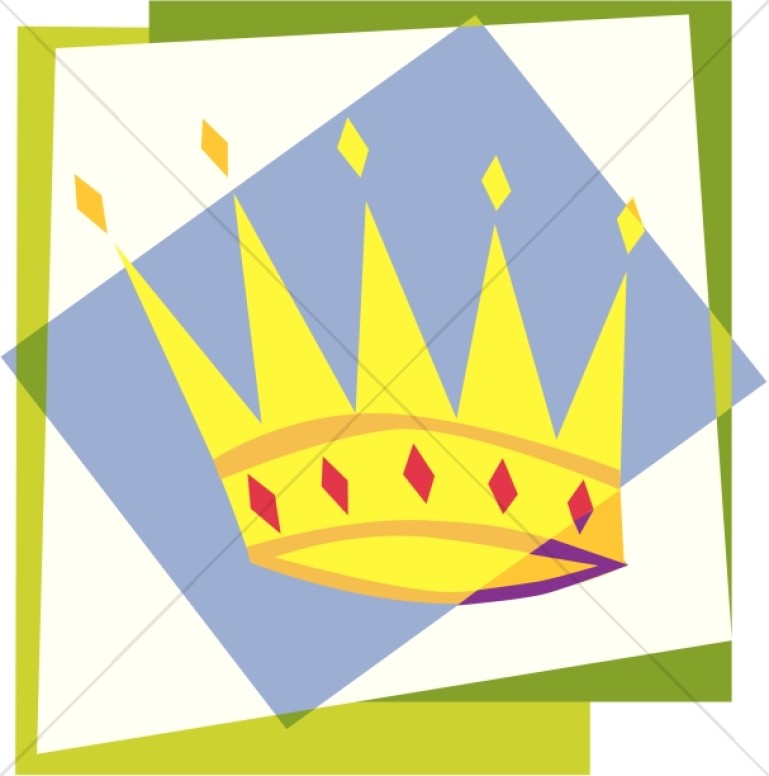 clipart cross and crown - photo #17