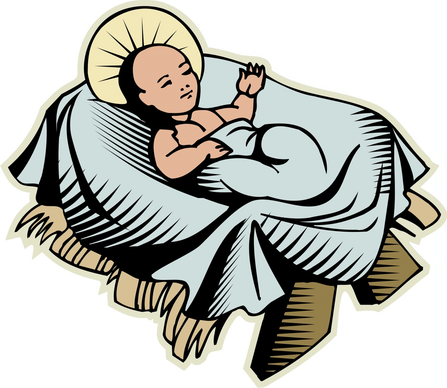Free Baby Jesus Clipart Pictures Clipartix