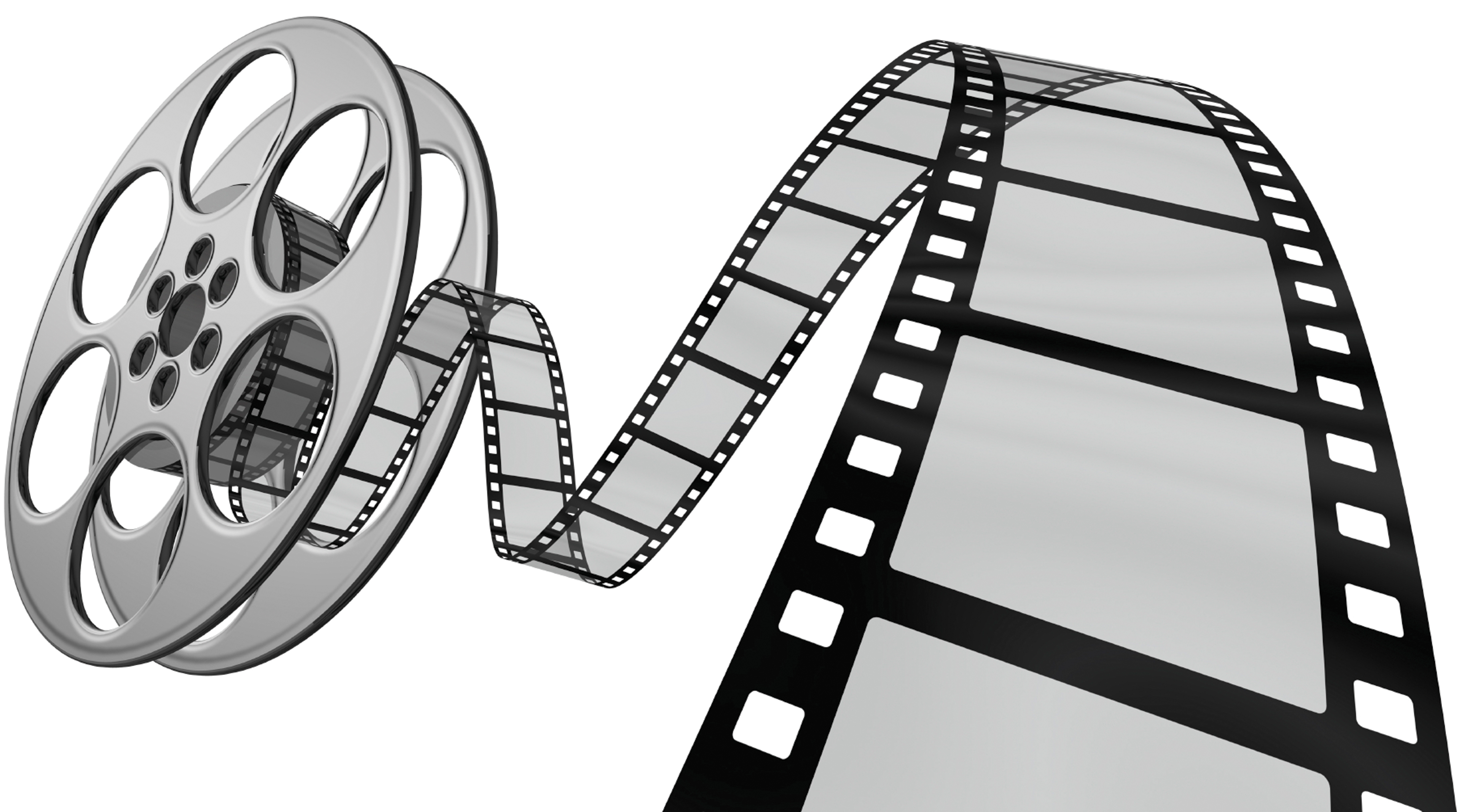 free black and white movie clipart - photo #21