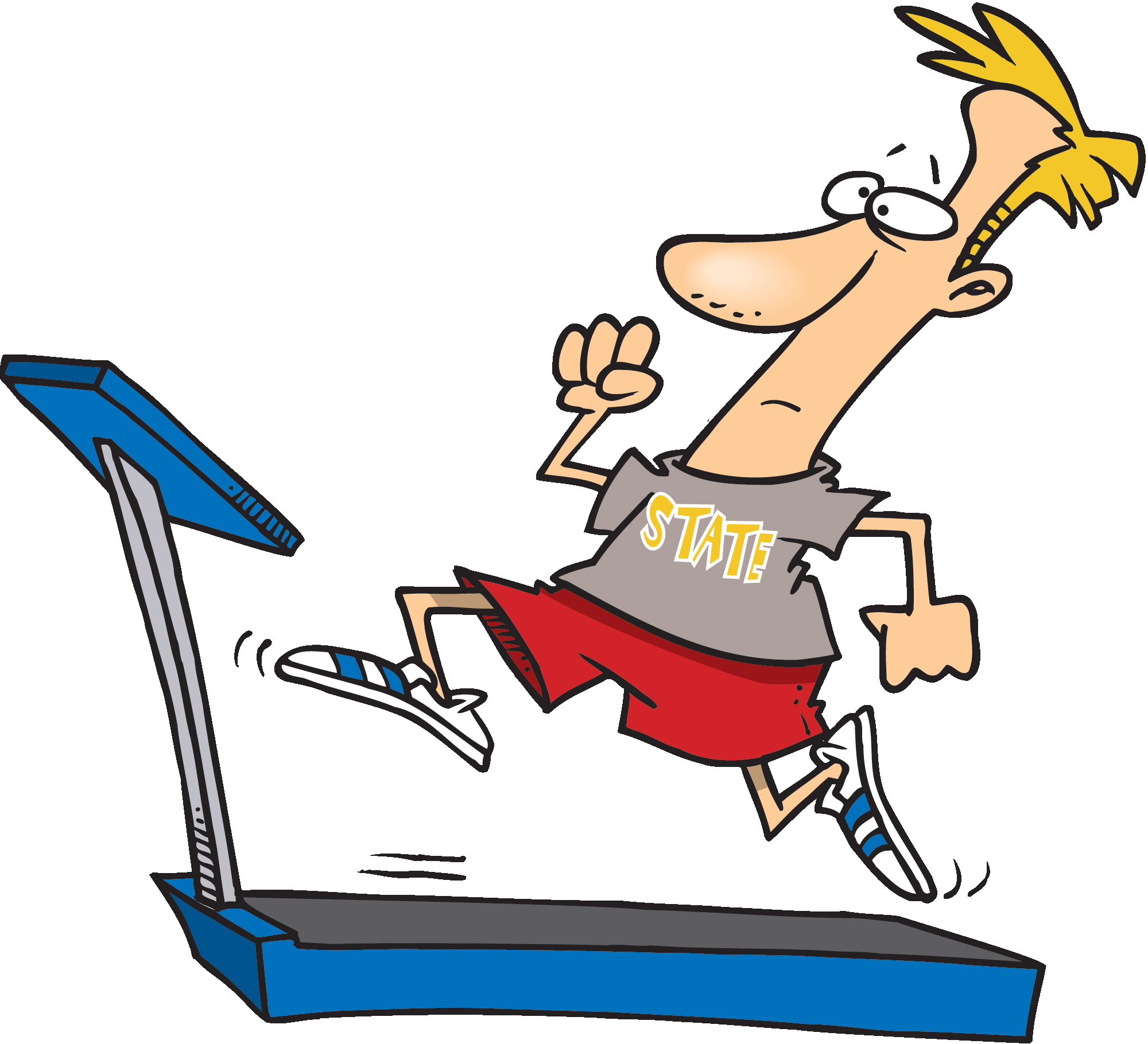 funny treadmill clipart - photo #23