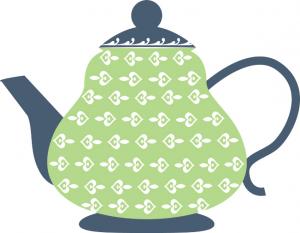 Teapot clipart black and white free images 2 Clipartix