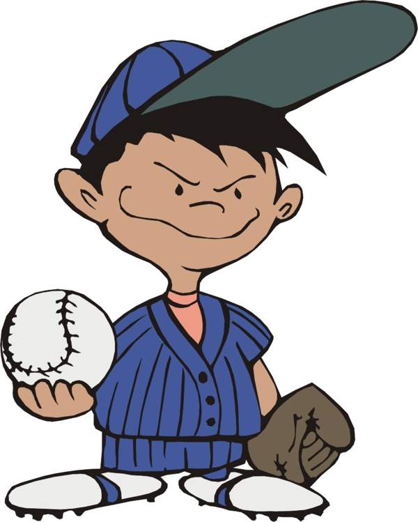 Baseball player clipart free images 8 Clipartix