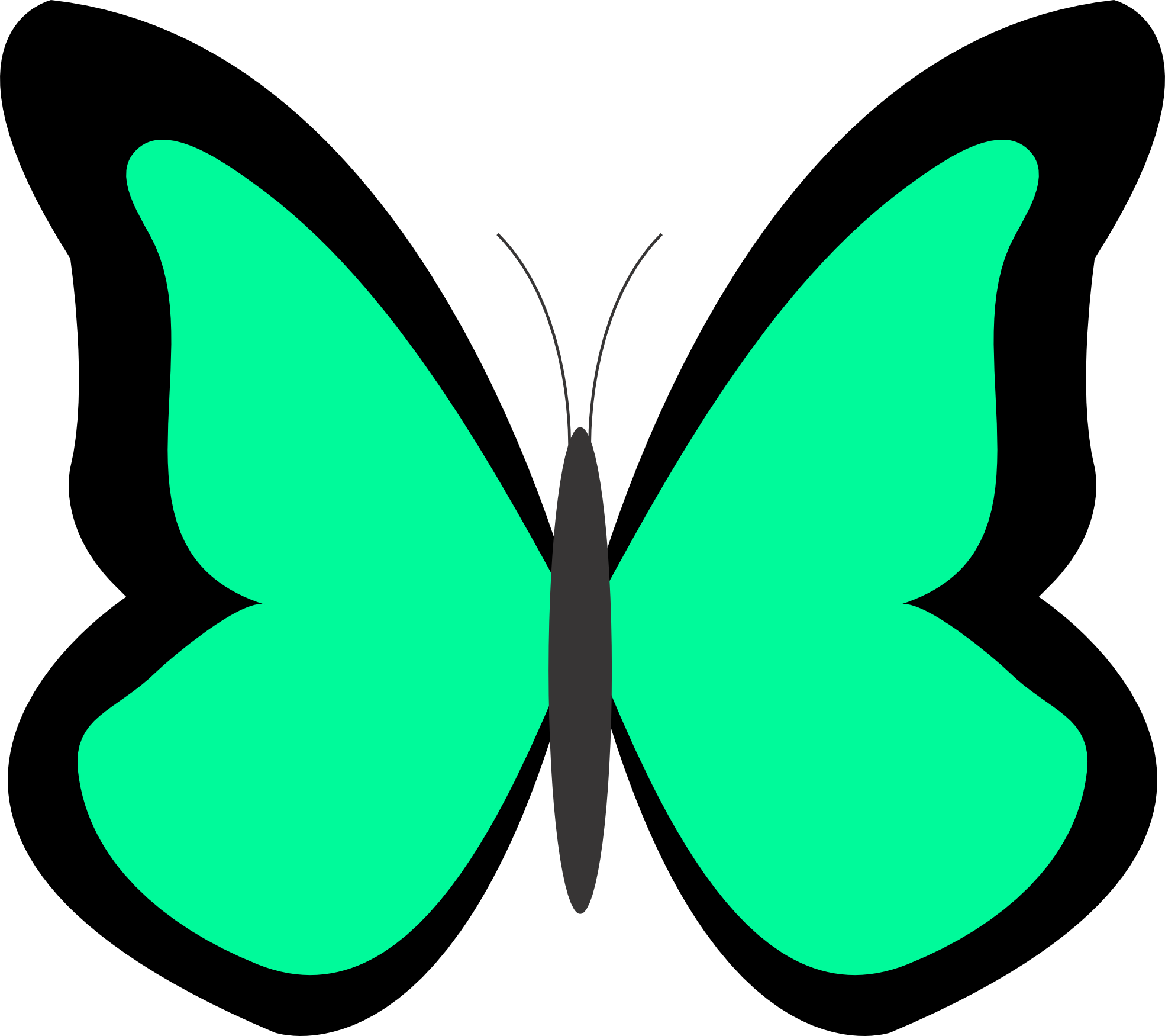 clip art butterfly pictures - photo #39