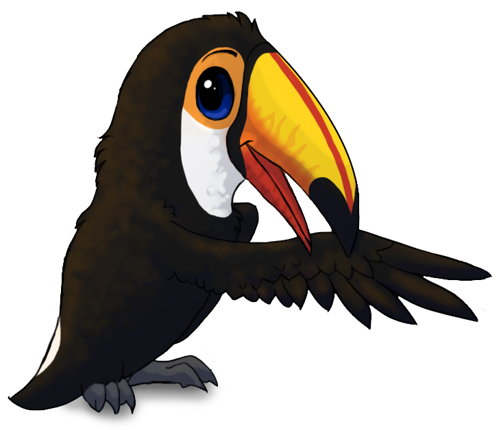 Cartoon toucan toco toucan by starrypoke on deviantart - Clipartix