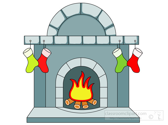 fireplace clipart - photo #30