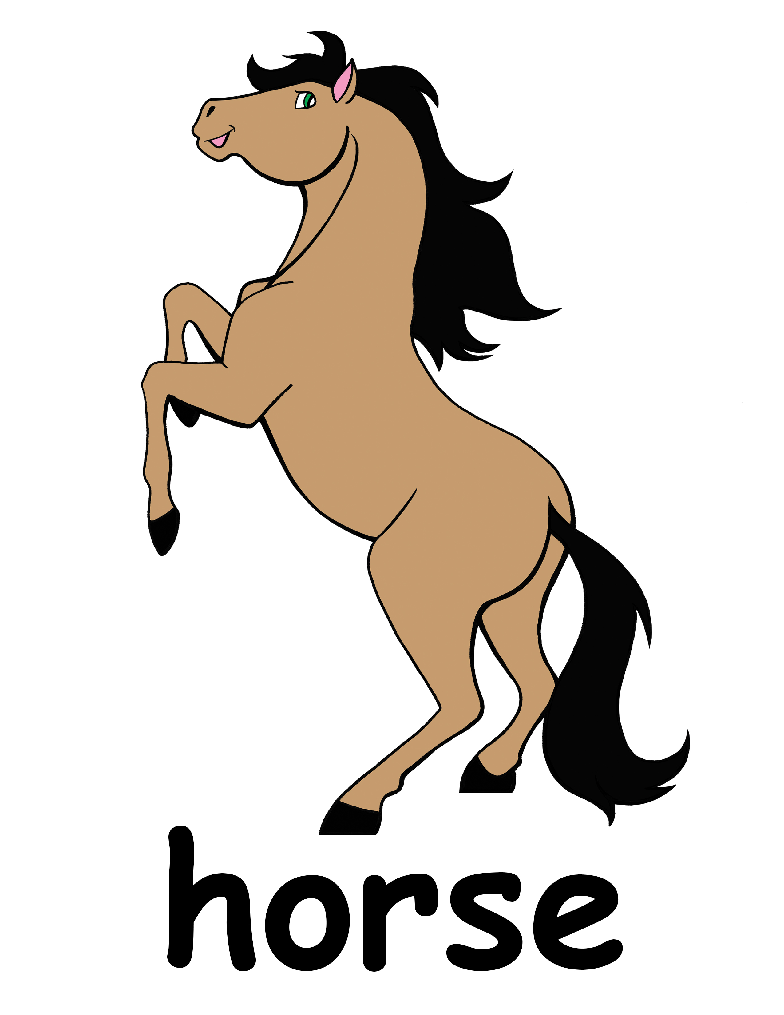 Free Horse Head Clip Art Pictures - Clipartix
