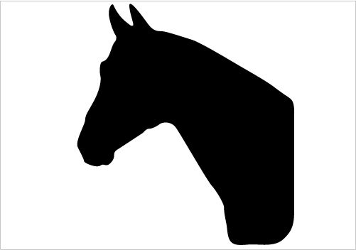 free clip art of horse head - photo #49