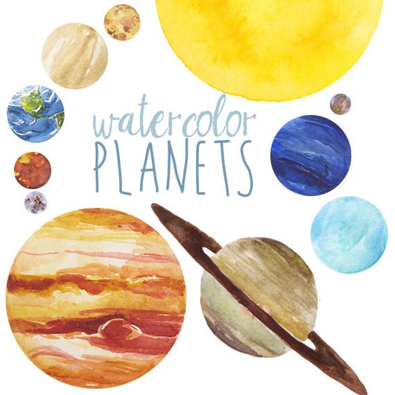 clipart planets solar system - photo #24