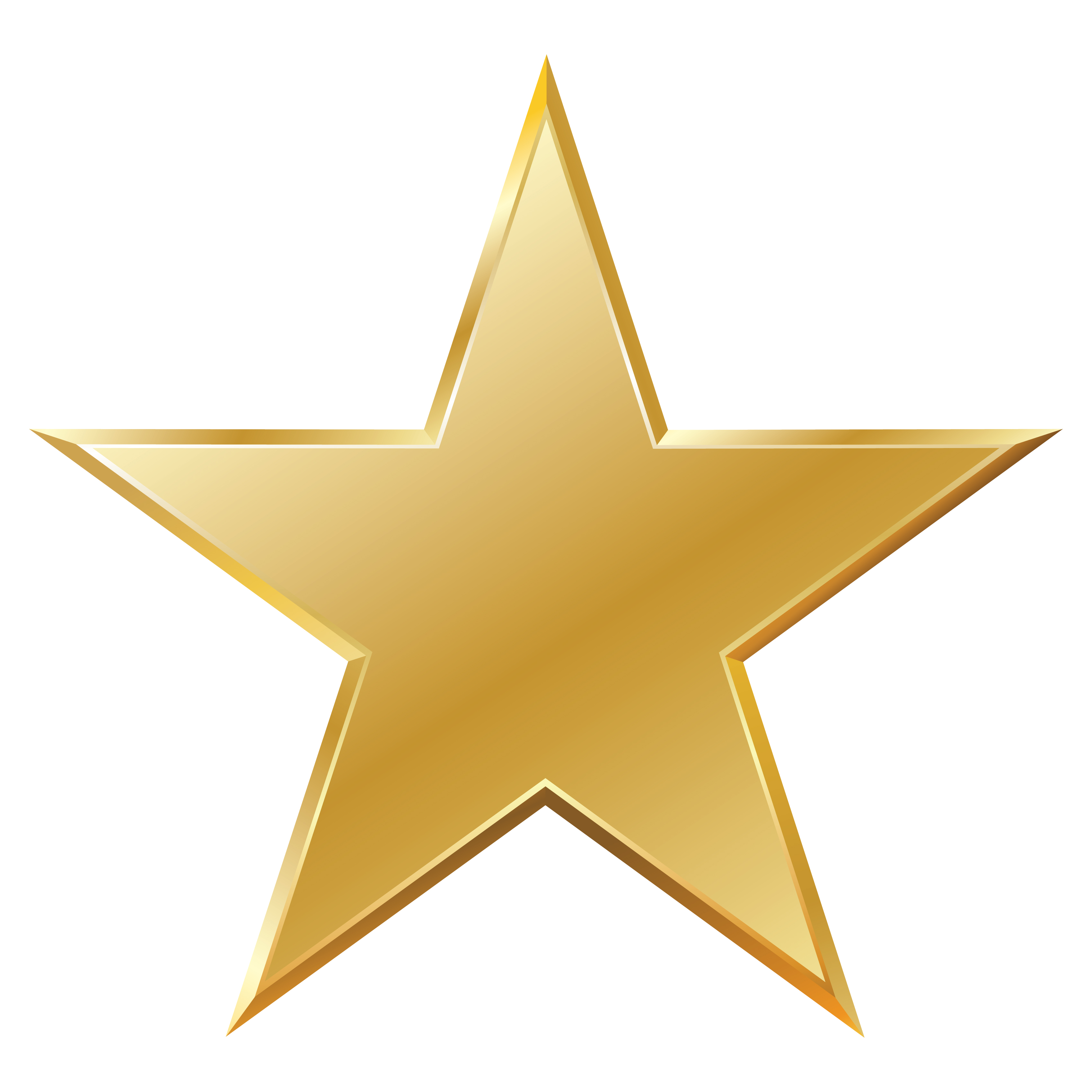 Free Gold Star Clipart Pictures Clipartix