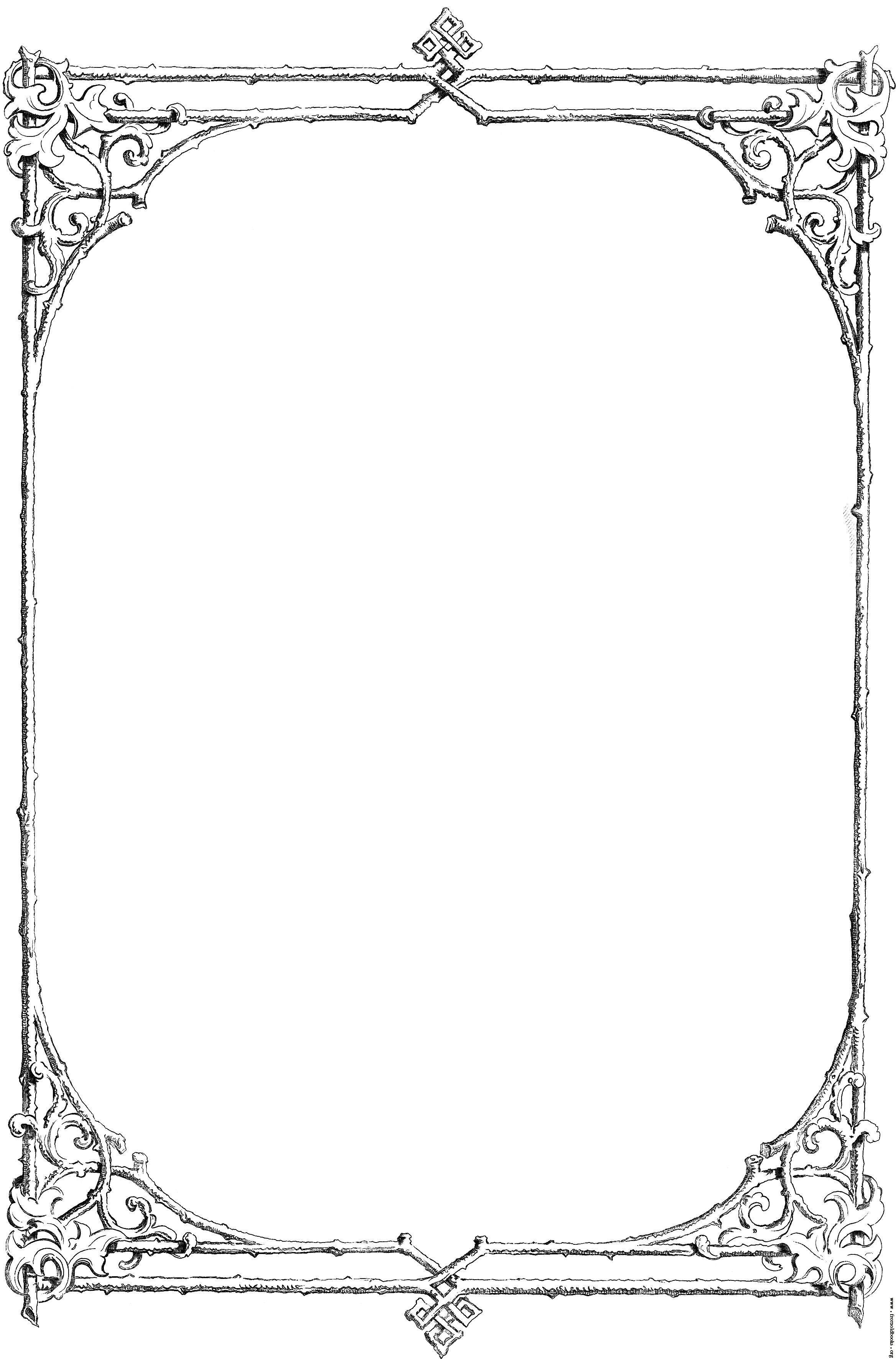halloween coloring pages borders - photo #14