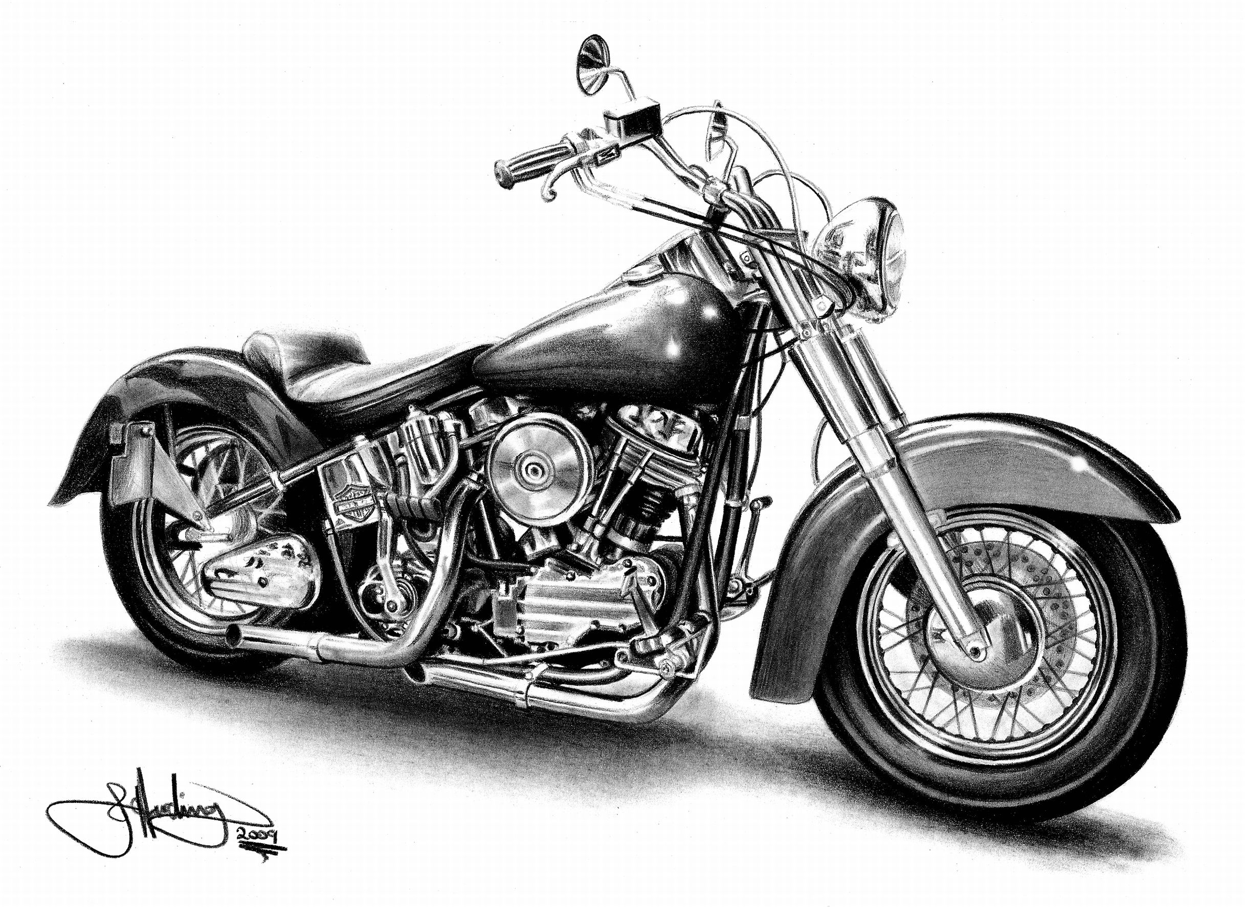 Harley davidson motorcycle clipart cliparts and others art Clipartix