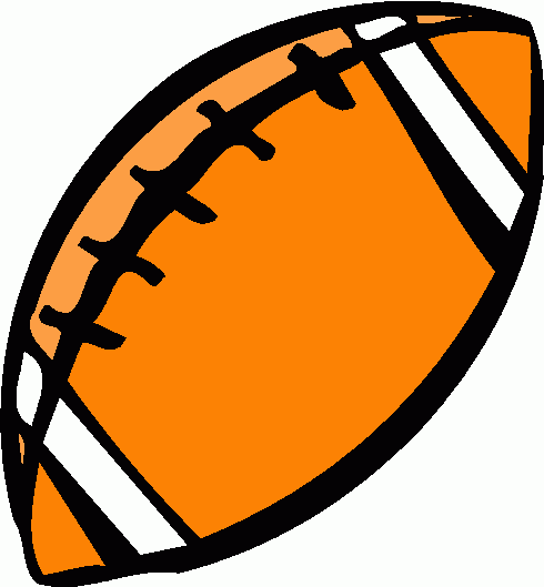 free black and white football clipart - photo #20