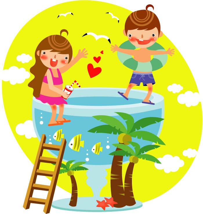 summer clipart lines - photo #25