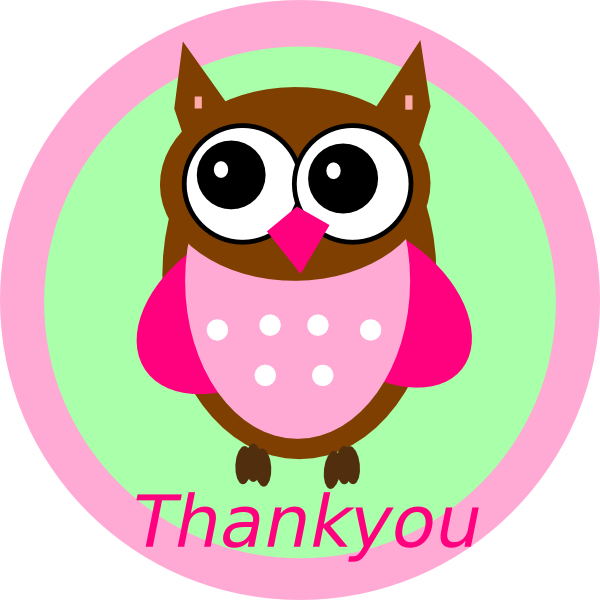 thank you clipart with animals - photo #7