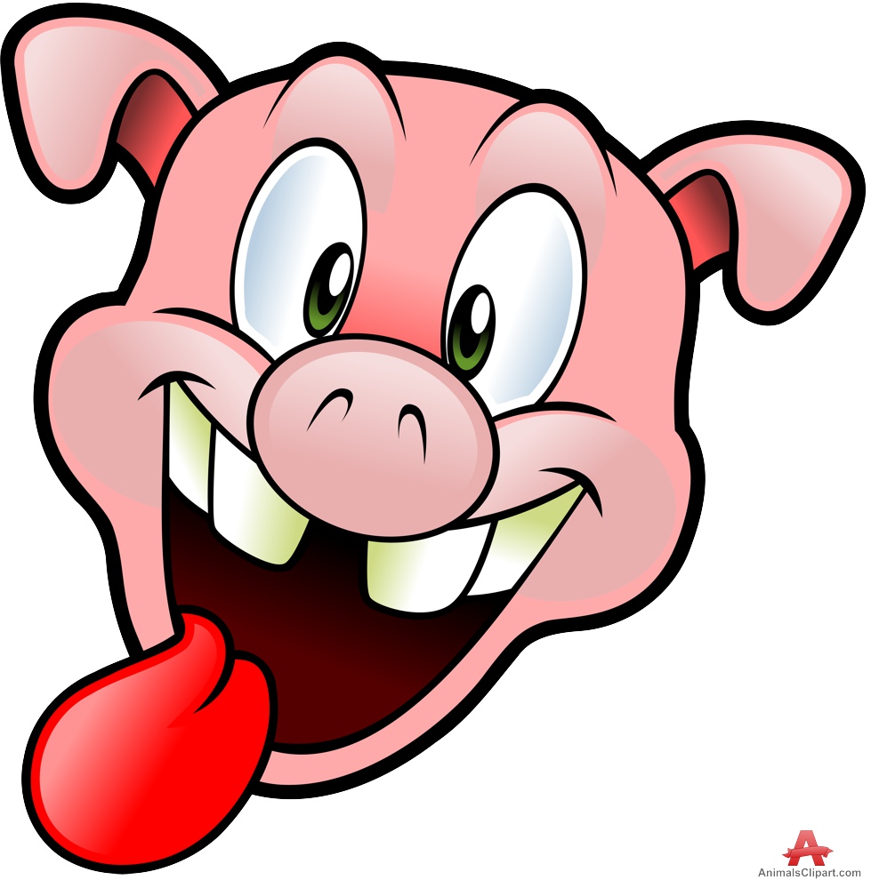 Face pig clipart animal clip art downloadclipart org