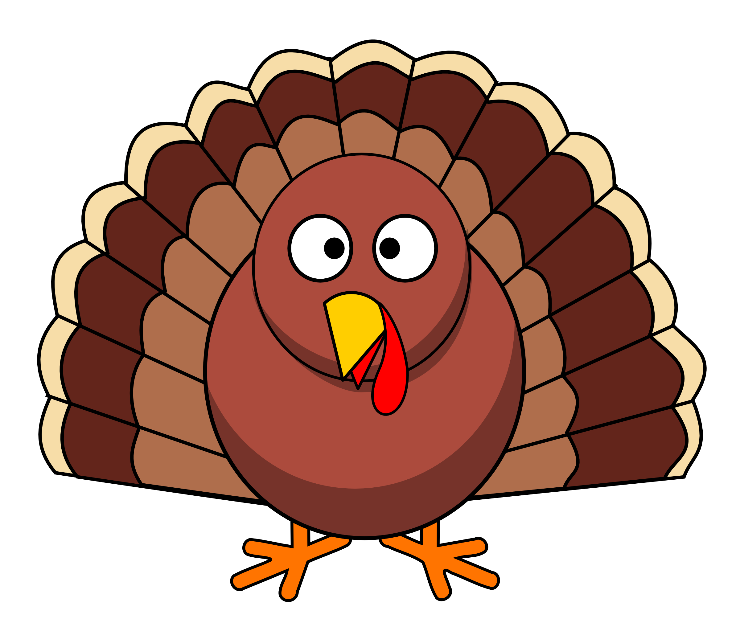 Image result for thanksgiving turkey clipart