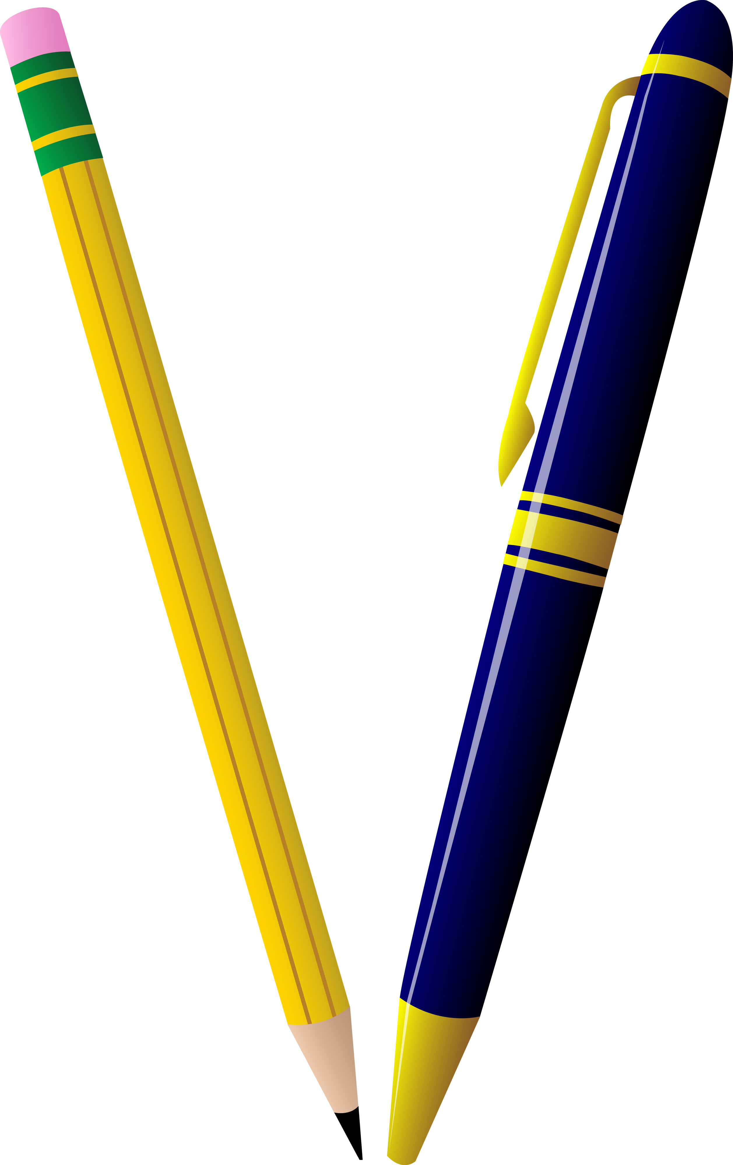 Pen And Pencil Clipart 3 Clipartix