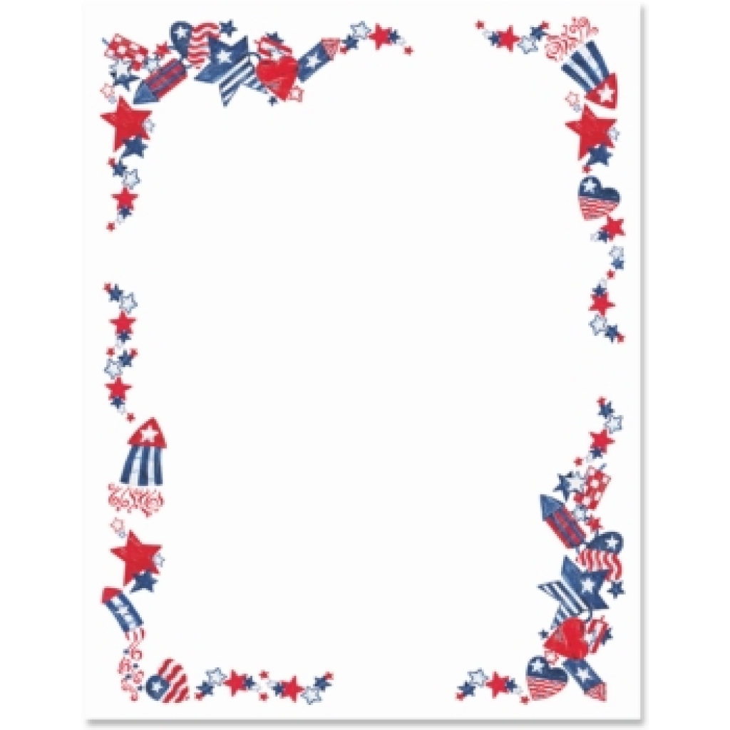 Fourth of july 4th of july free clip art borders - Clipartix1024 x 1024