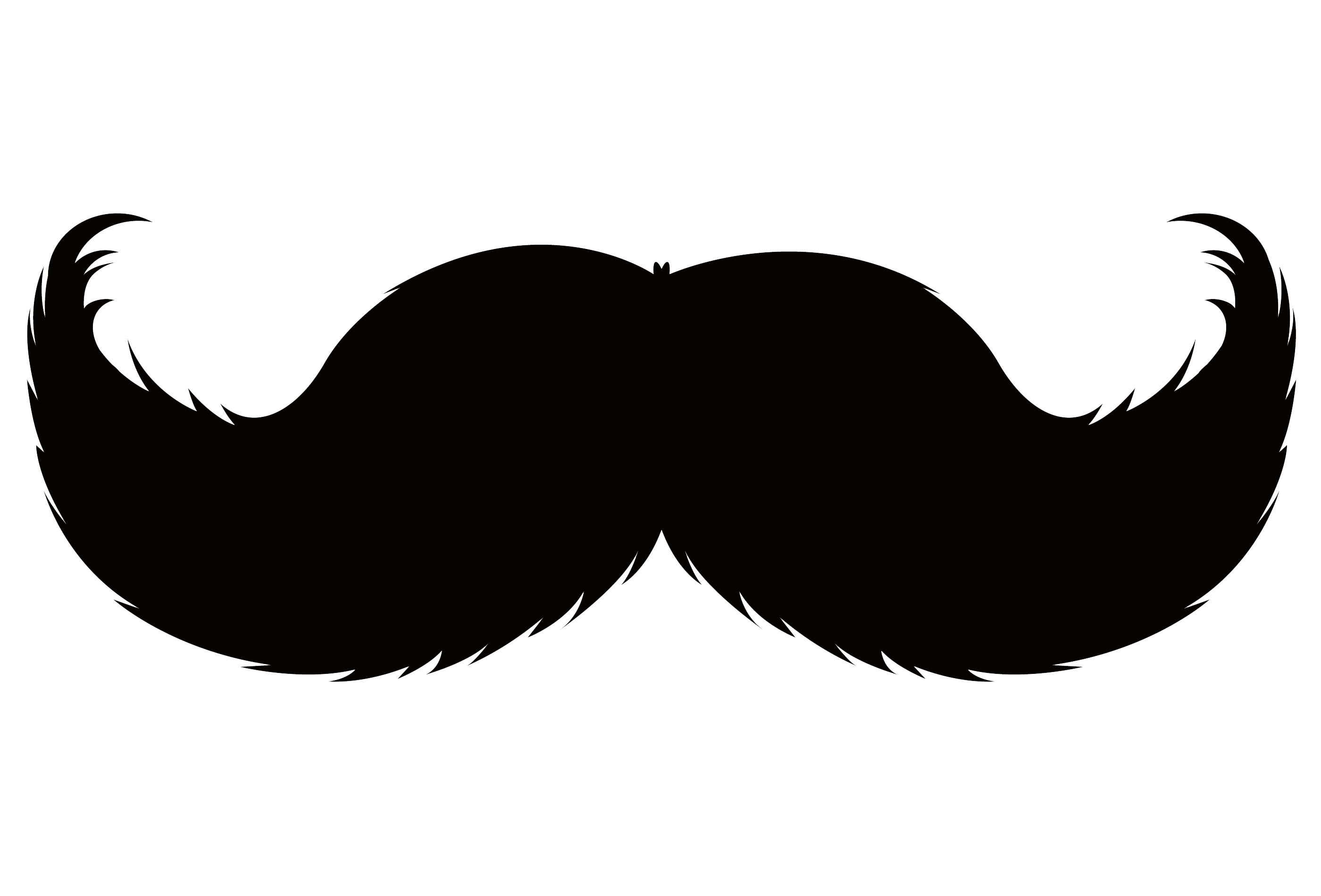 Mustache cool clipart moustache pencil and in color cool - Clipartix