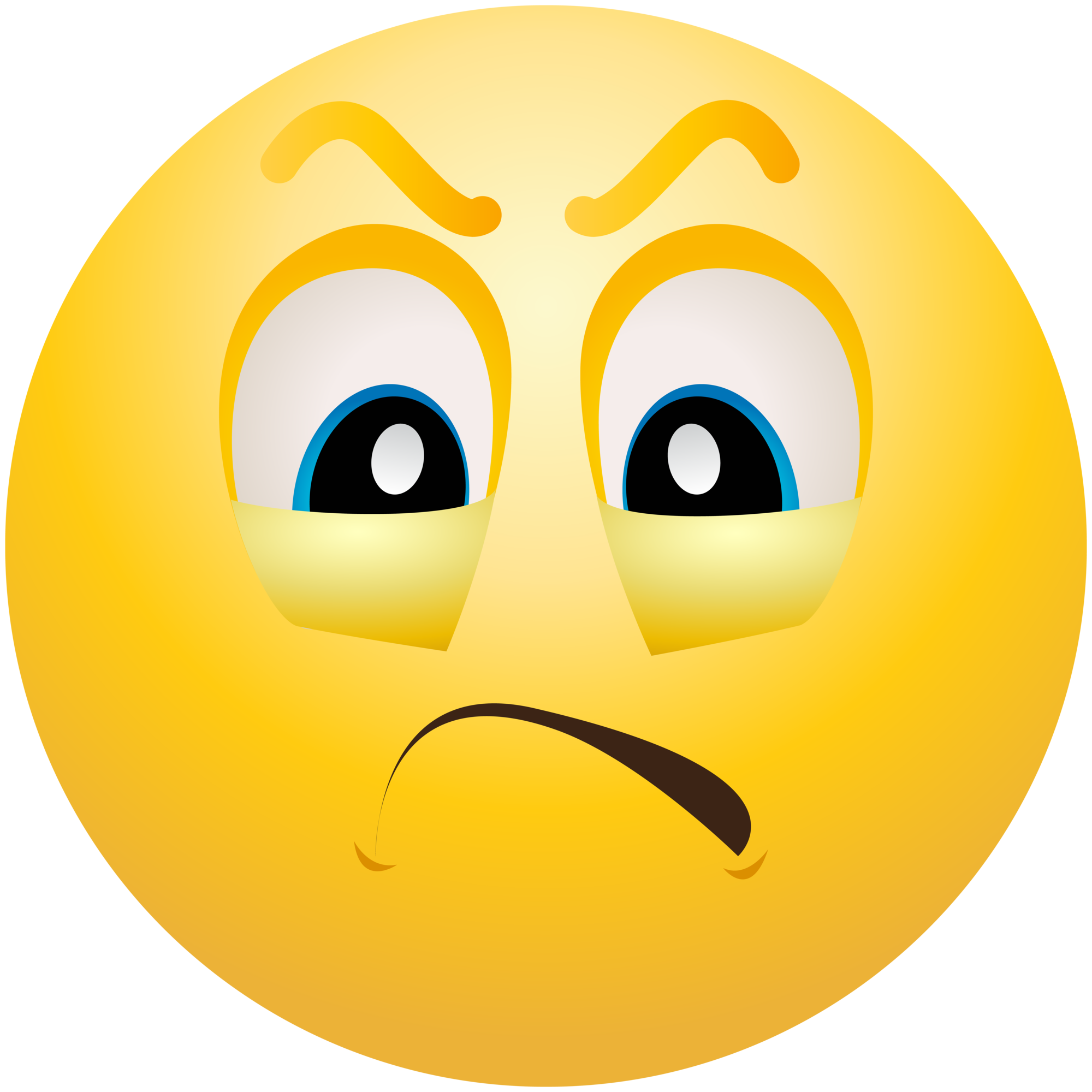 Annoyed Face Angry Emoticon Emoji Png Clipartix