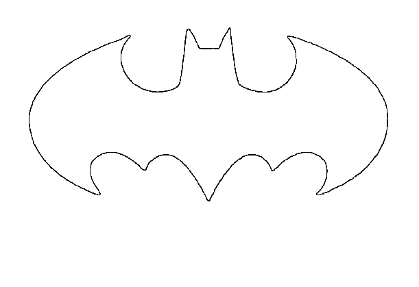 Batman Outline Batman Symbol Outline Free Download Clip Art Gif 2 