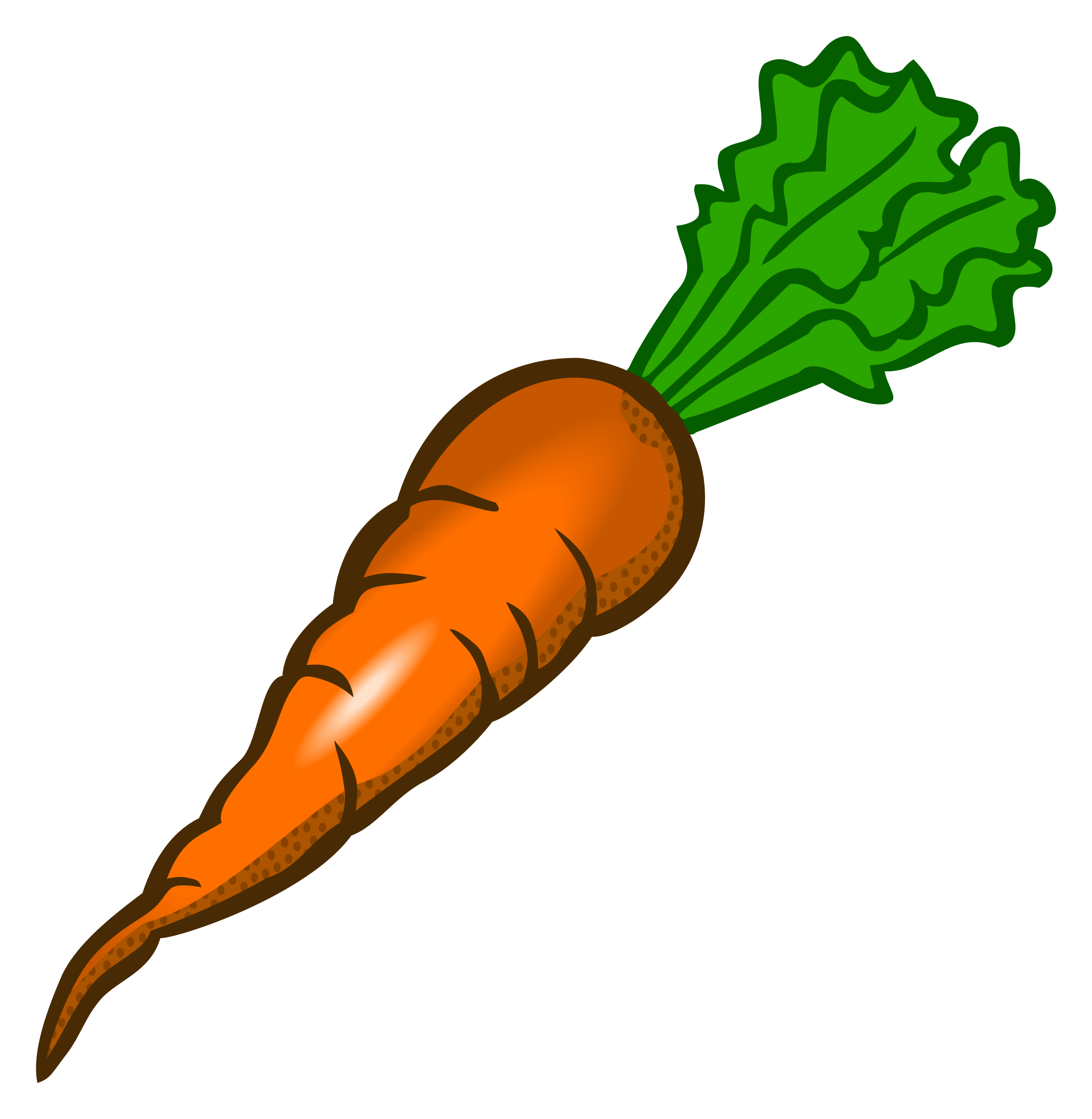 Carrots Clipart Black And White Carrot 7 Gif Clipartix