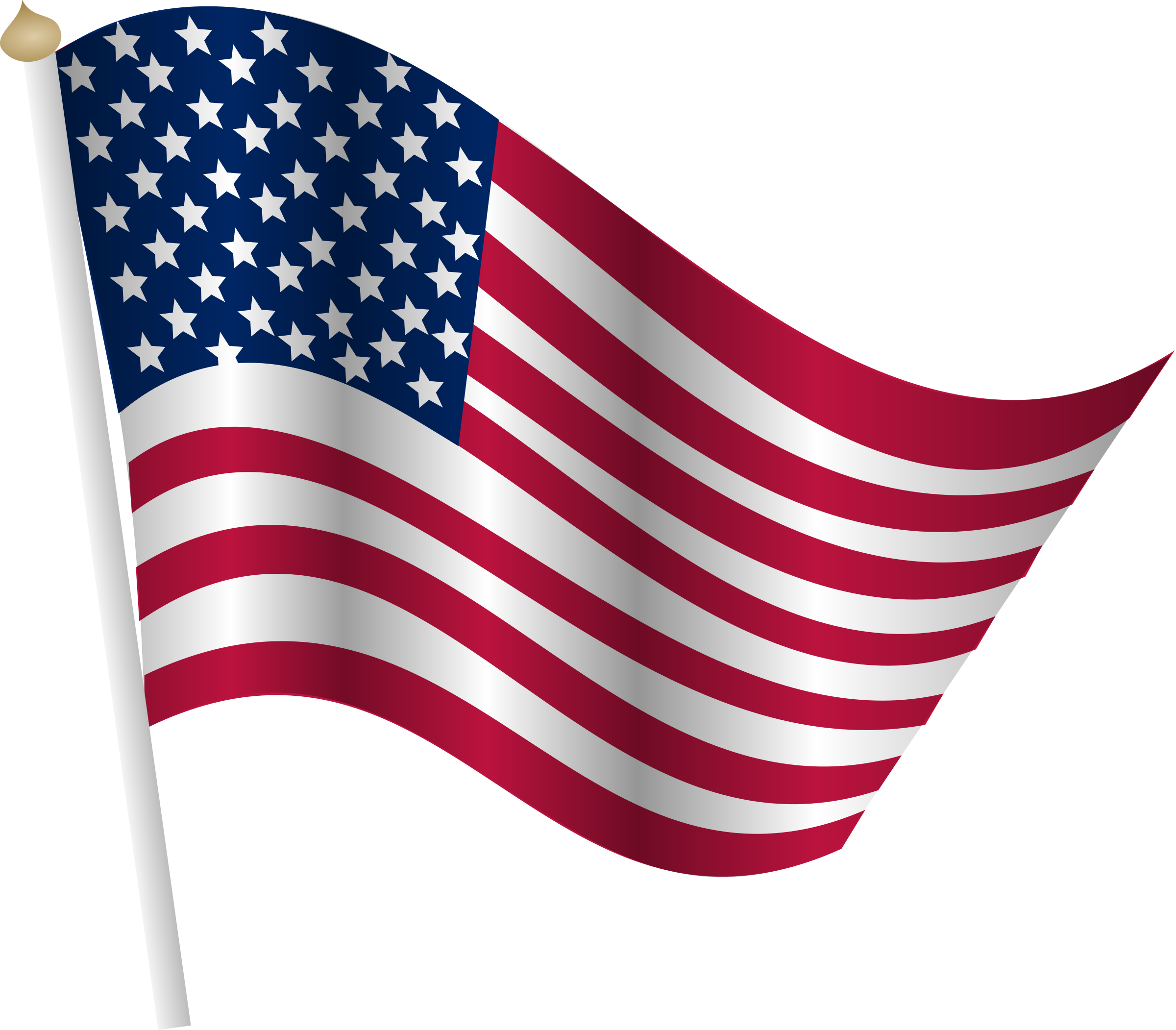 cartoon american flag free download clip art png