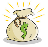 cartoon money How out and makes money out and png - Clipartix