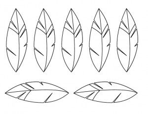 Printable Feather Templates Major Magdalene Project Org