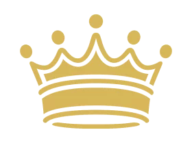 Elegant Golden Royal Crown Illustration - Regal Symbol Clipart Design