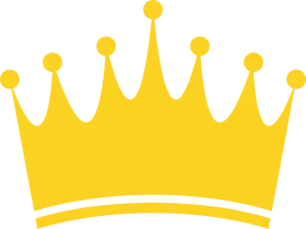 Golden Crown Clipart - Royal Symbol of Monarchy and Leadership Illustration